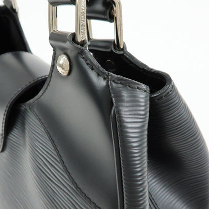 Louis Vuitton Montaigne Sac Epi Leather, Black, Leather, Handbag
