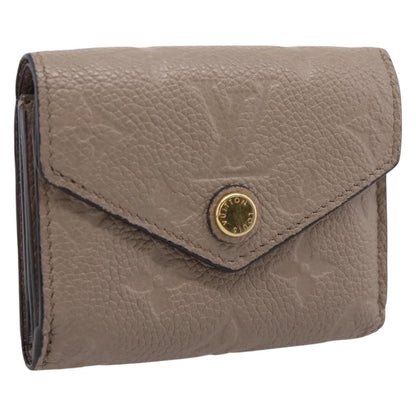 Louis Vuitton Zoe Monogram Empreinte Leather, Beige, Leather, Wallet