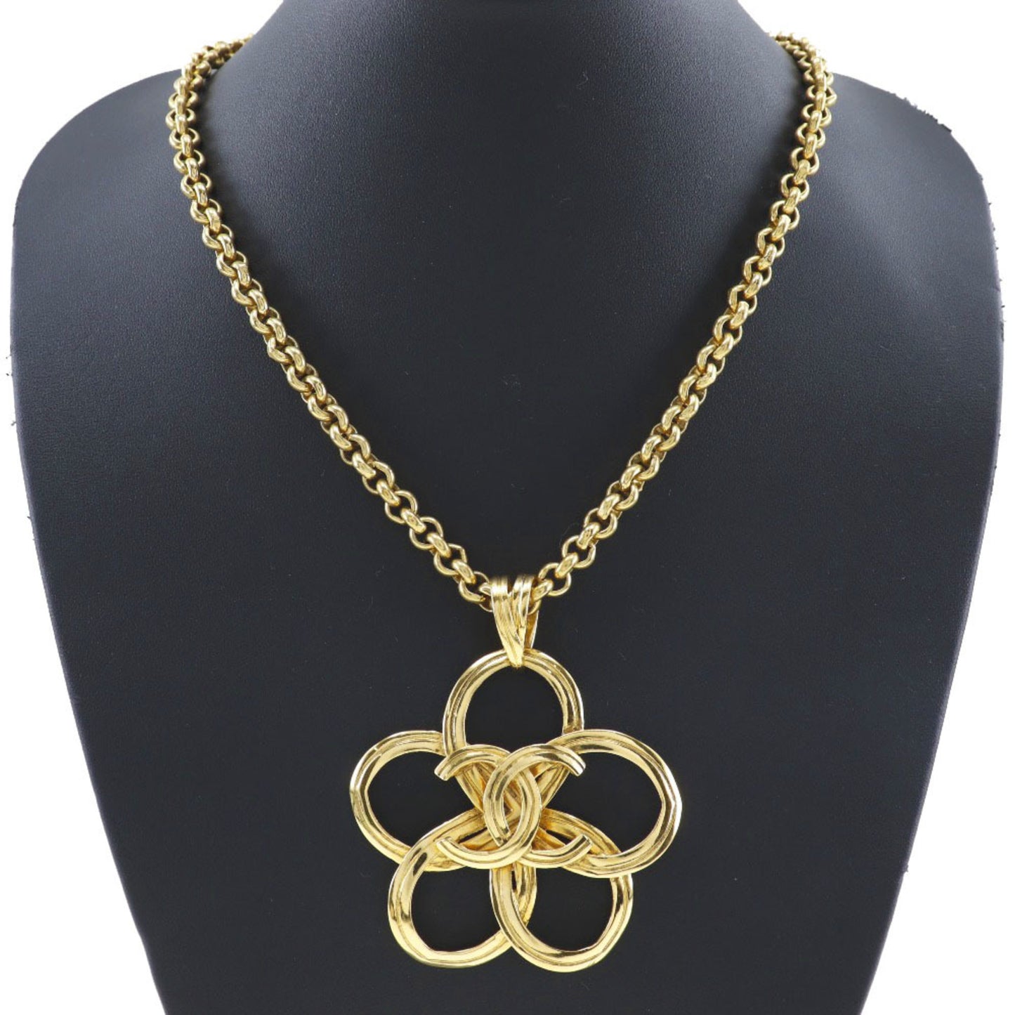 Chanel Coco Mark, Gold, Gold Plated, necklace