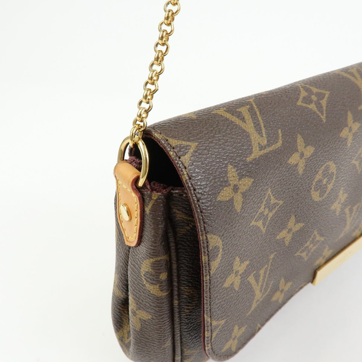 Louis Vuitton Favorite Monogram Canvas, Brown, Canvas, Handbag