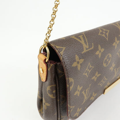 Louis Vuitton Favorite Monogram Canvas, Brown, Canvas, Handbag