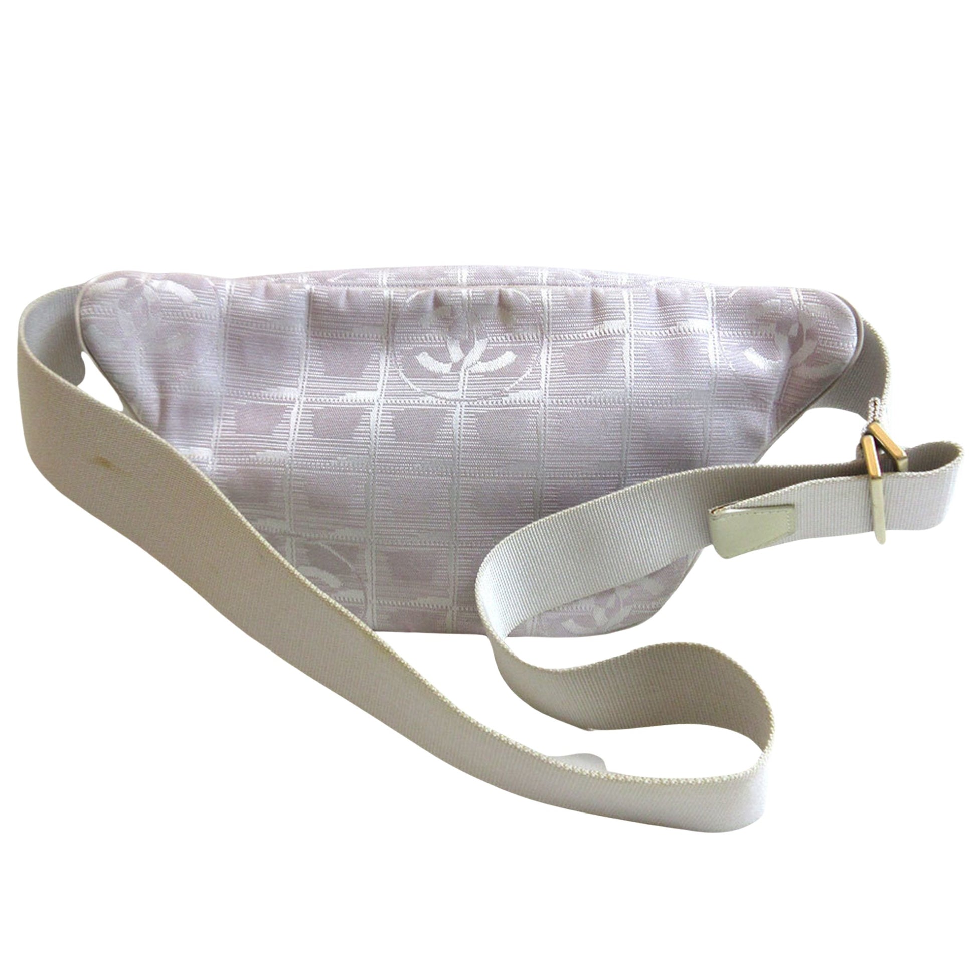 Chanel Travel line, Pink, Canvas, shoulder