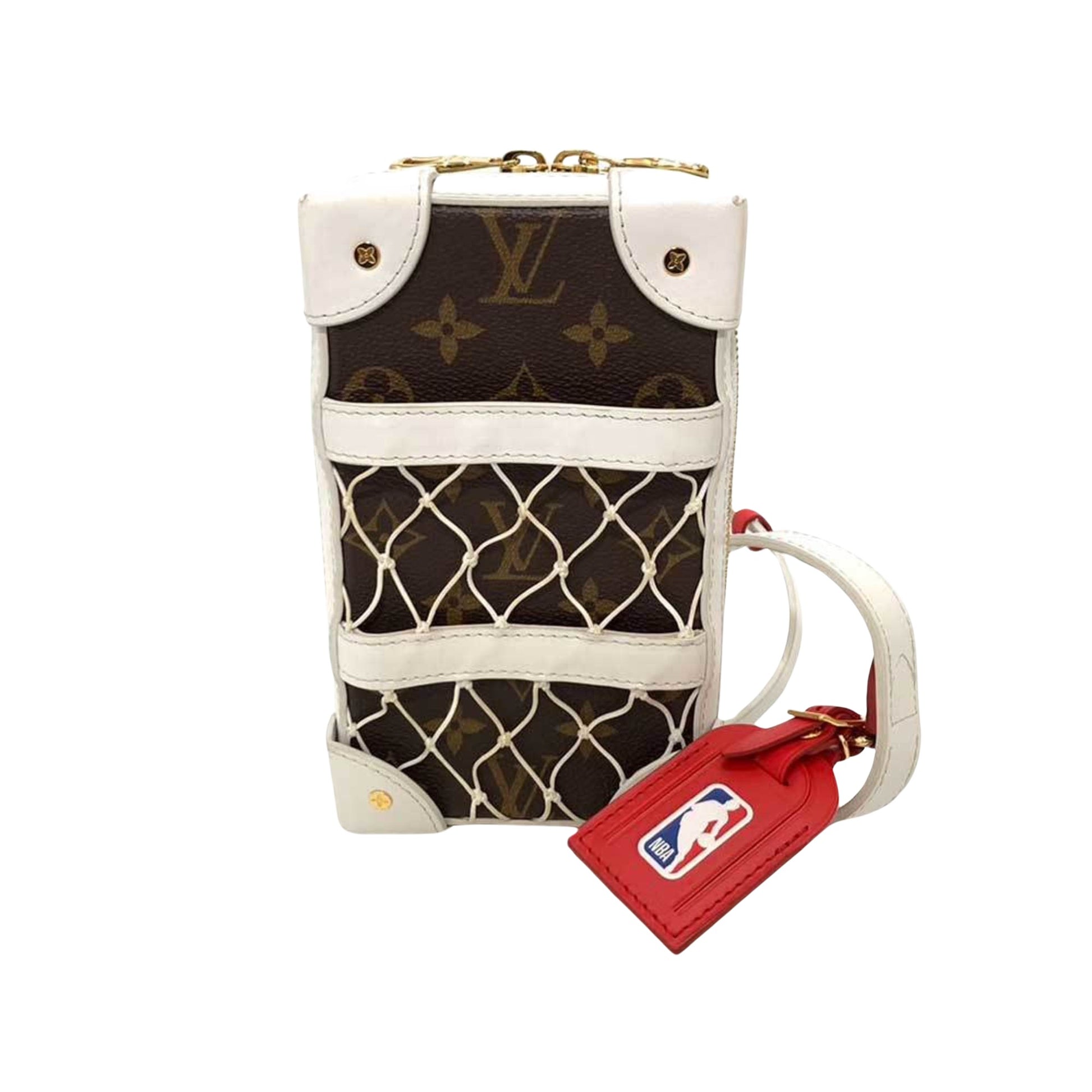 Louis Vuitton, Brown, Canvas, shoulder