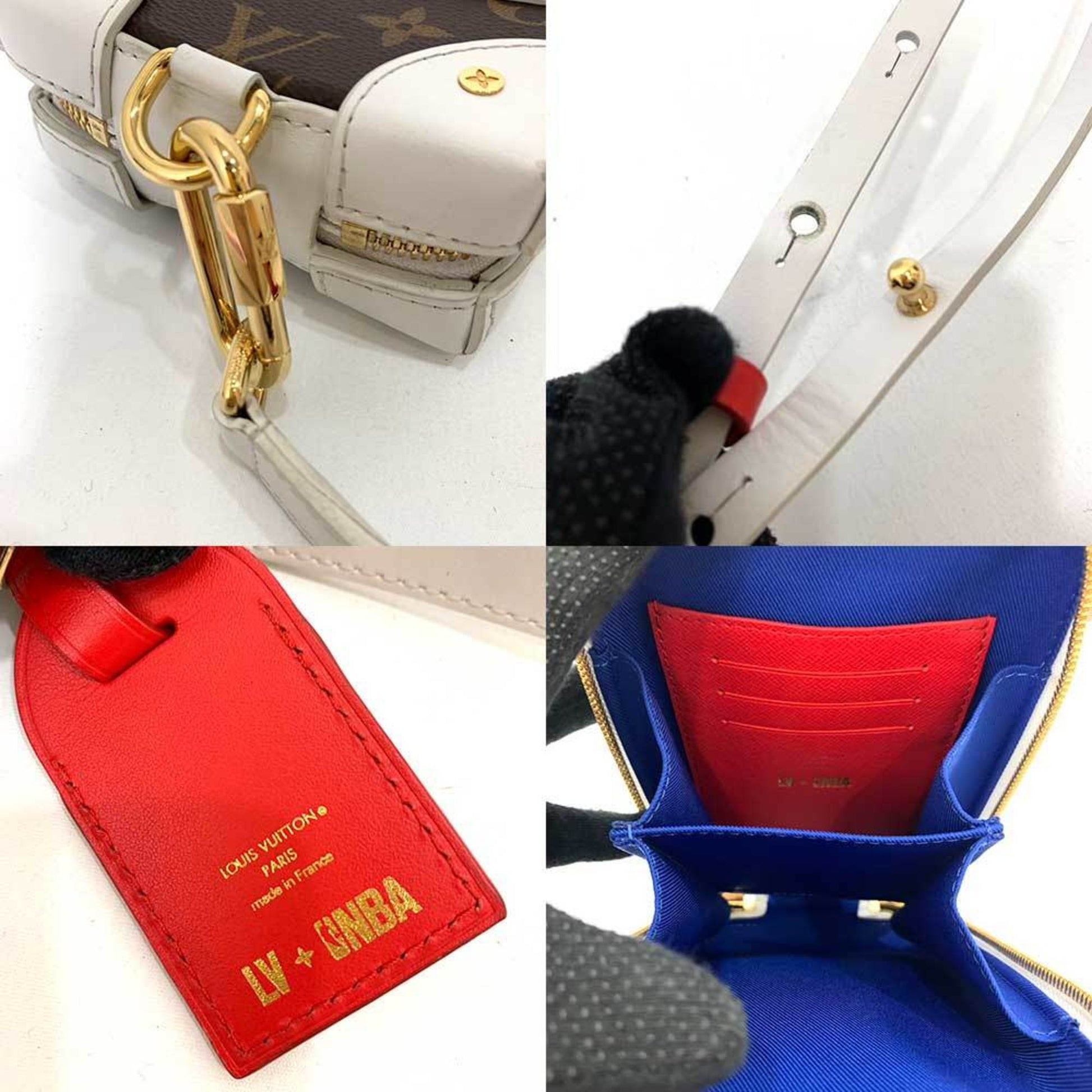 Louis Vuitton, Brown, Canvas, shoulder