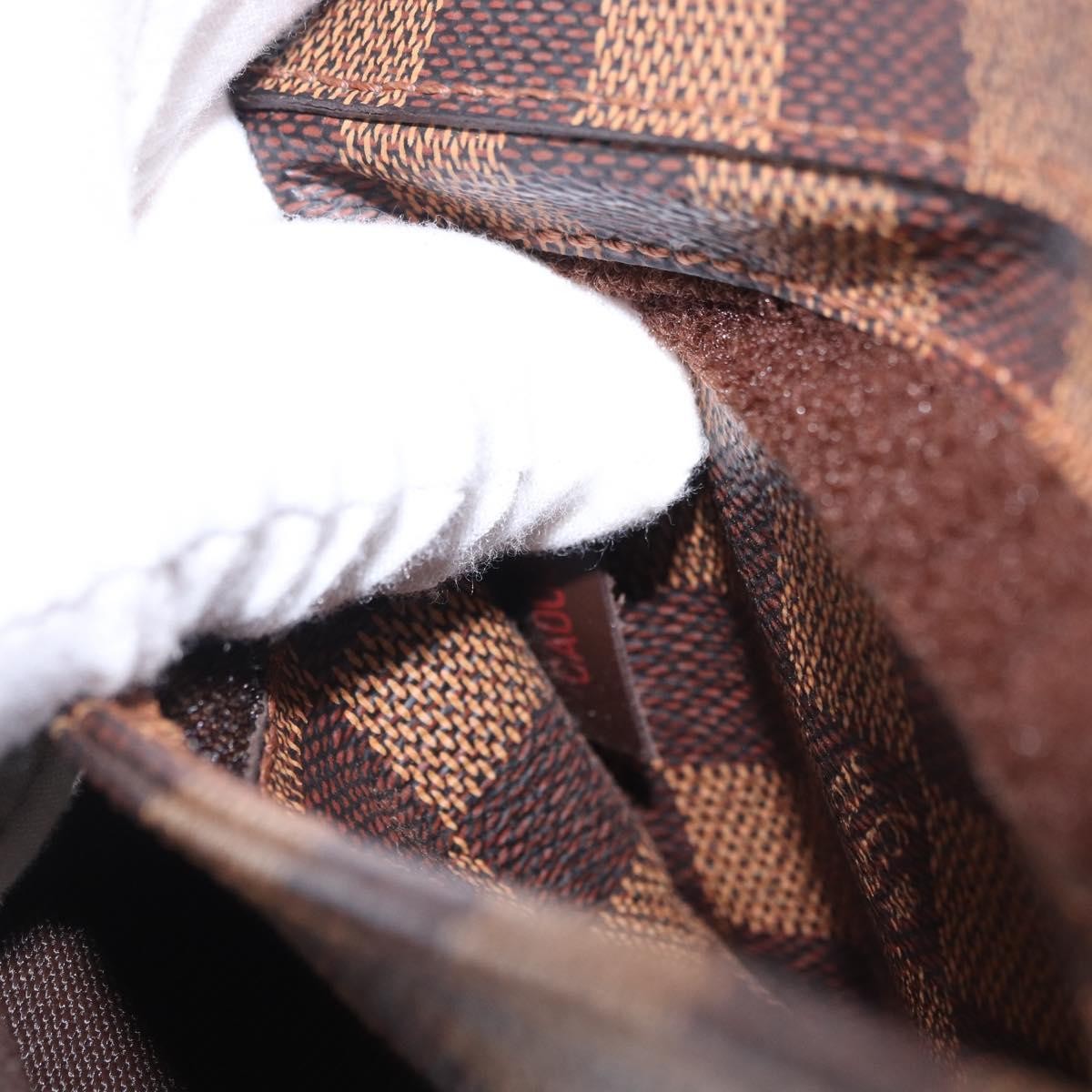 Louis Vuitton Geronimos Damier, Brown, Canvas, Clutch