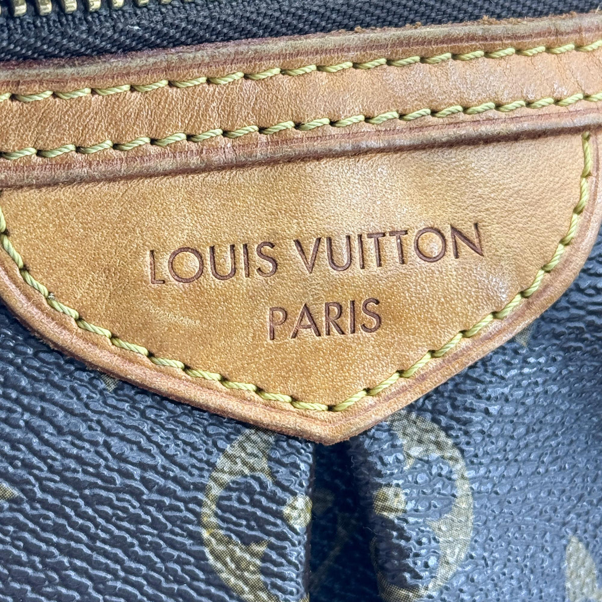 Louis Vuitton Palermo Monogram Canvas, Brown, Canvas, Tote Bag