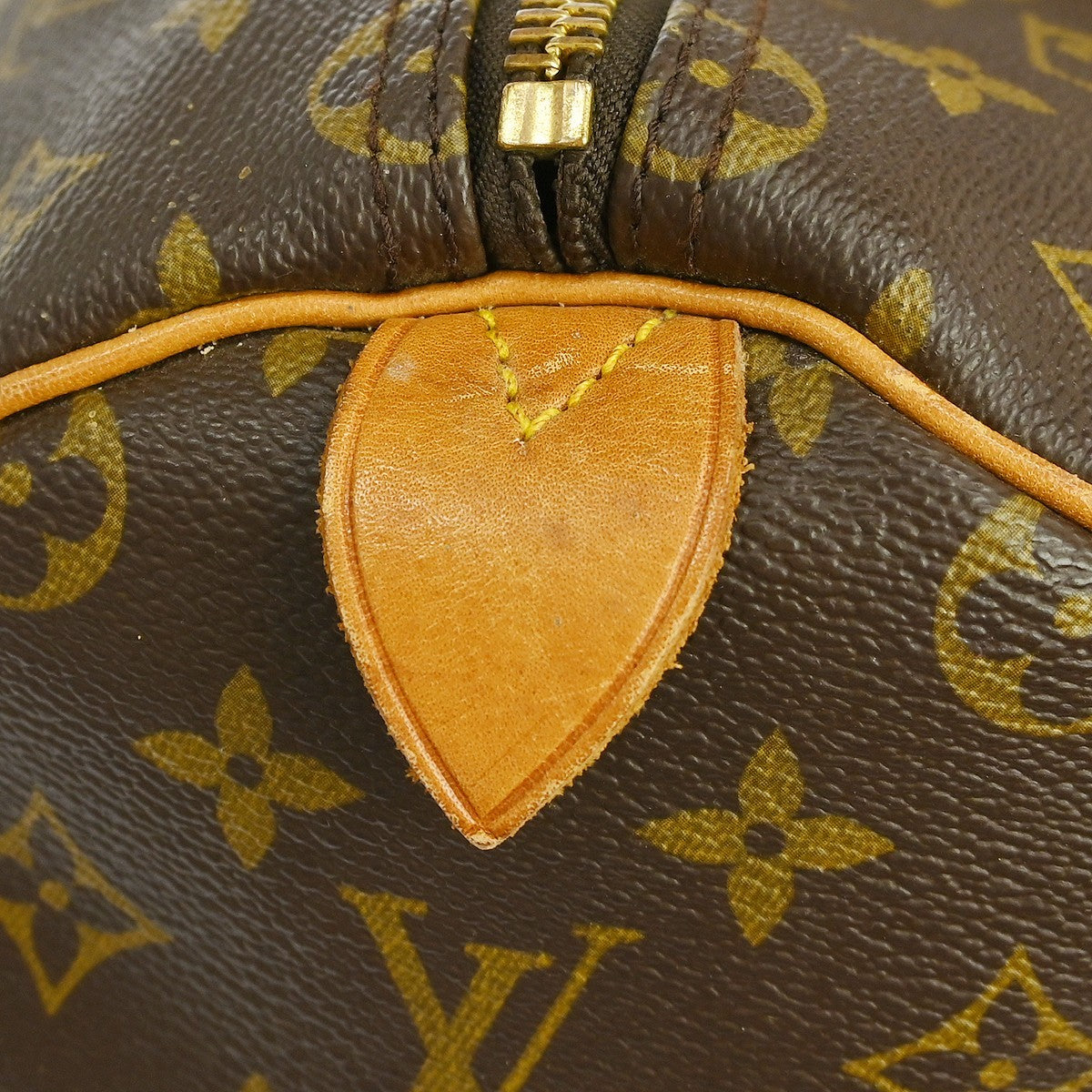 Louis Vuitton Keepall Monogram Canvas, Brown, Canvas, Travel Bag