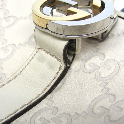 Gucci Twins Guccissima Leather, Beige, Leather, Tote Bag