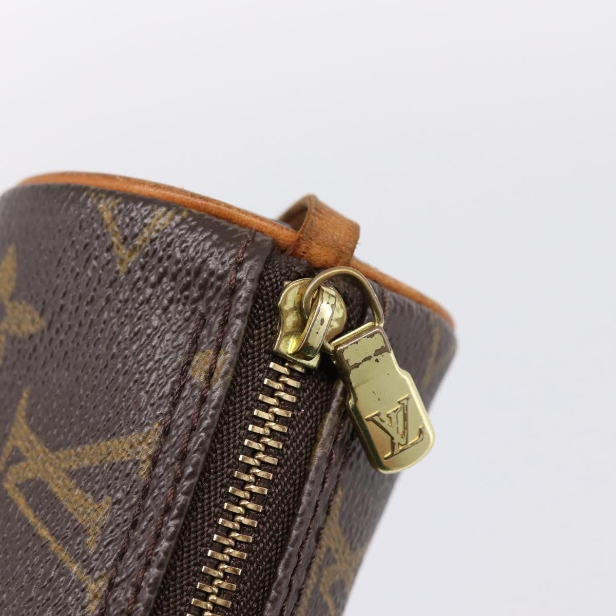 Louis Vuitton Papillon Pochette Monogram Canvas, Brown, Canvas, Clutch