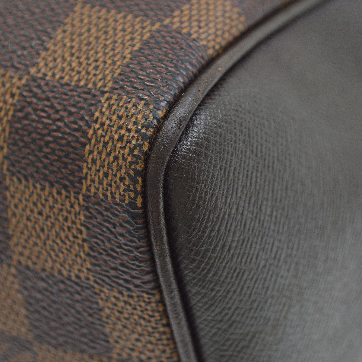 Louis Vuitton Brera Damier, Brown, Canvas, Handbag