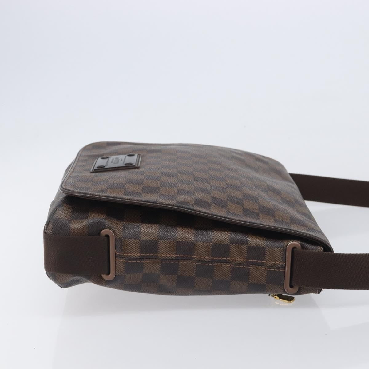Louis Vuitton Brooklyn Damier, Brown, Canvas, Shoulder Bag