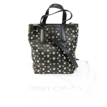 Jimmy Choo Star, Black, Leather, shoulder