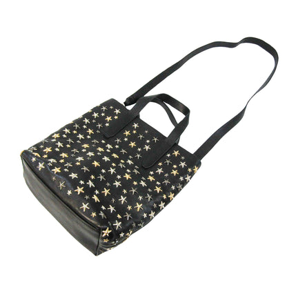 Jimmy Choo Star, Black, Leather, shoulder