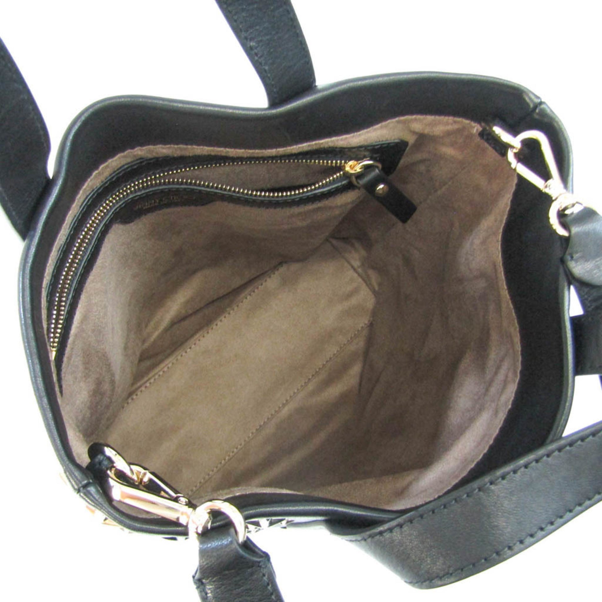 Jimmy Choo Star, Black, Leather, shoulder