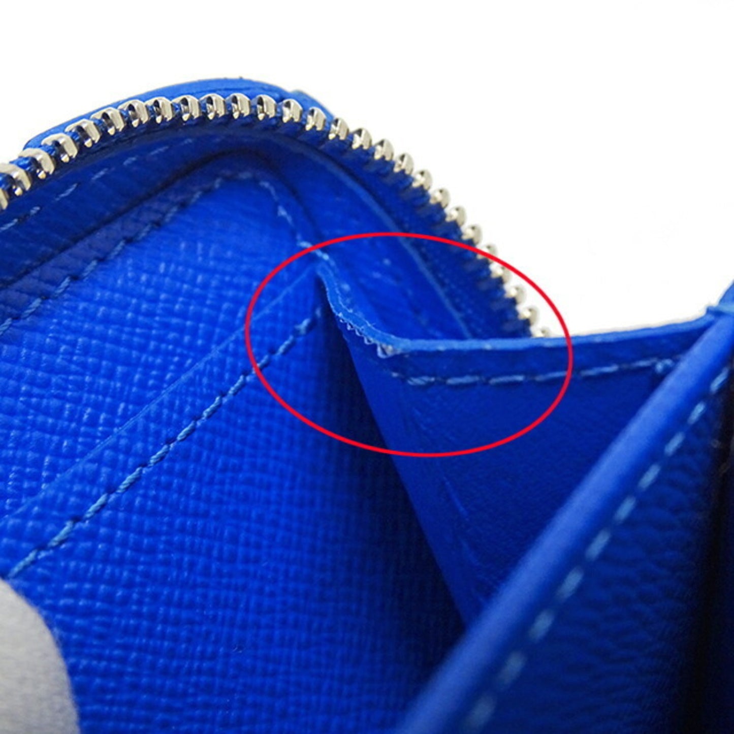 Louis Vuitton Portefeuille, Blue, Canvas, wallet