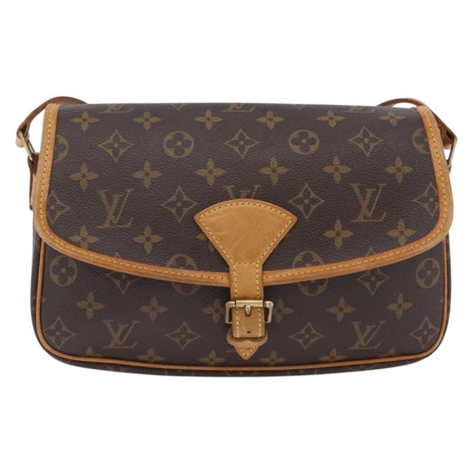 Louis Vuitton Sologne Monogram Canvas, Brown, Canvas, Handbag
