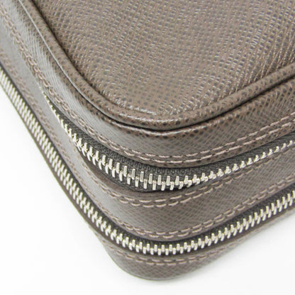Louis Vuitton Pavel Taiga Leather, Brown, Leather, Clutch