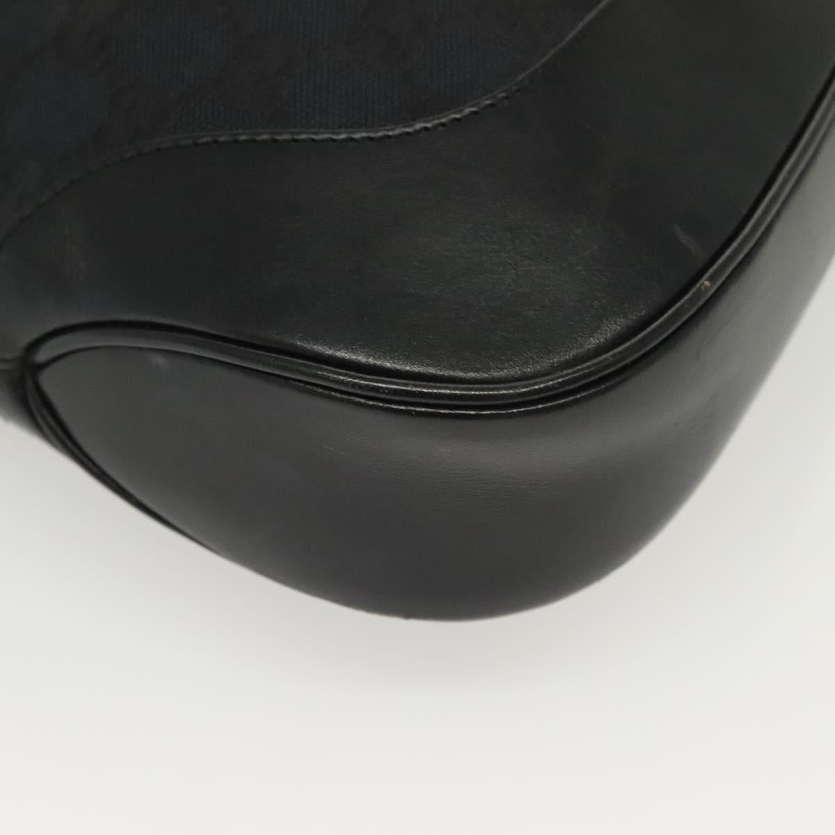 Gucci Jackie Original Shoulder Bag Diamante Coated Canvas, BLACK, CANVAS, Shoulder bag