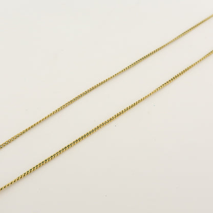Christian Dior Vintage Logo Pendant Metal, Gold, Gold Plated, Necklace