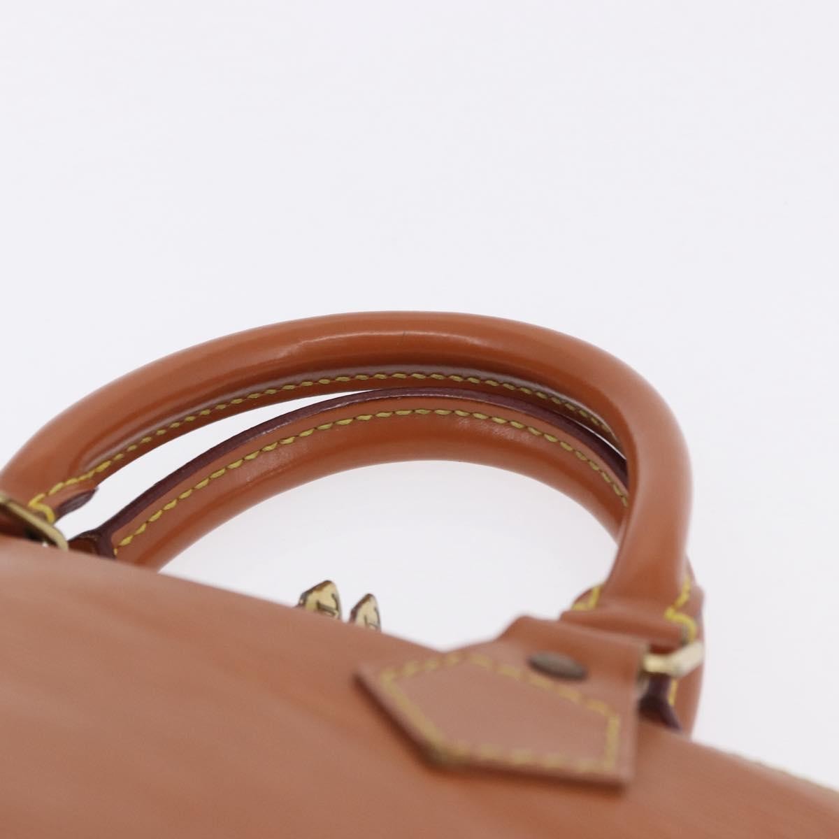 Louis Vuitton Alma Epi Leather, Gold, Leather, Handbag