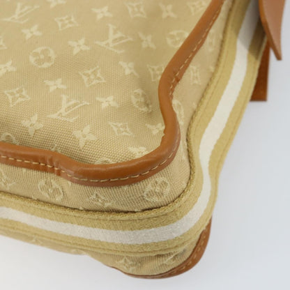 Louis Vuitton Mary Kate Messenger Mini Lin, Beige, Canvas, Shoulder Bag