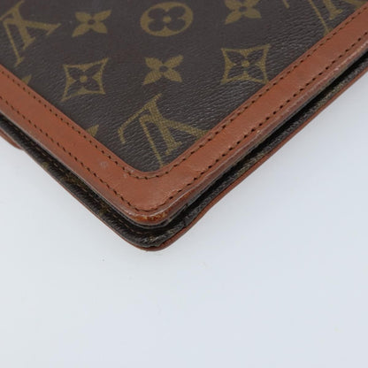 Louis Vuitton Dame Pochette Monogram Canvas, Brown, Canvas, Clutch
