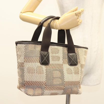 Bally Vintage Canvas, Brown, Canvas, Shoulder Bag