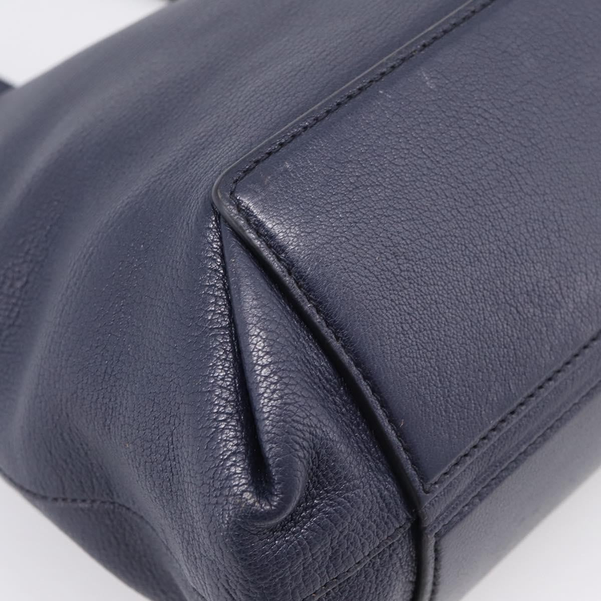 Miu Miu Madras Leather, Navy, Leather, Shoulder Bag
