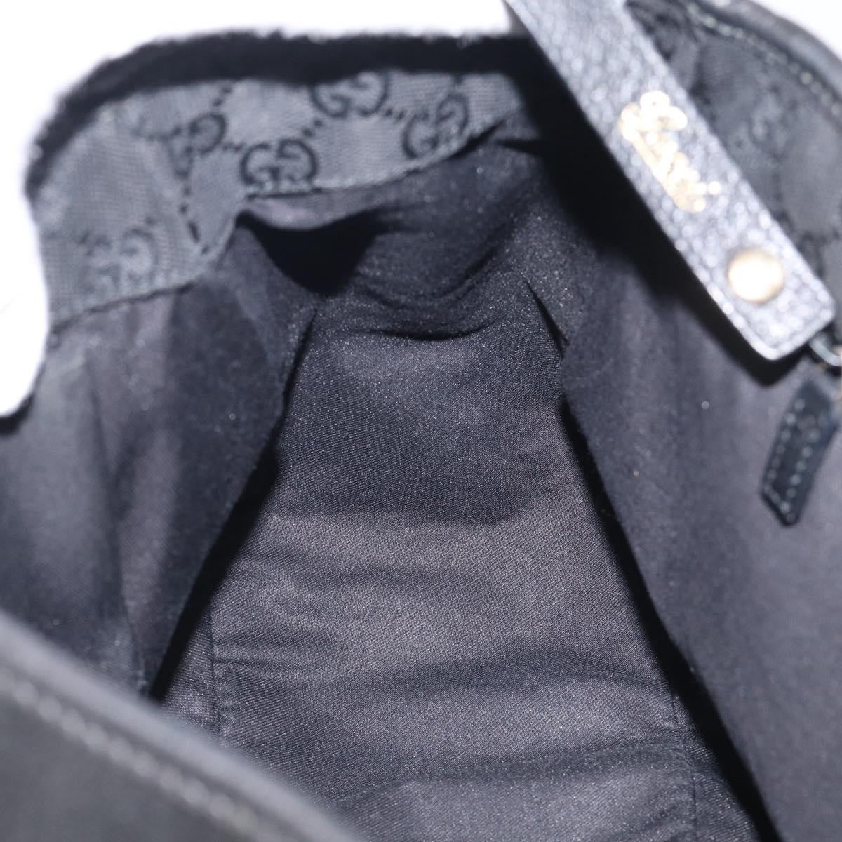 Gucci Abbey Leather, Black, Leather, Shoulder Bag
