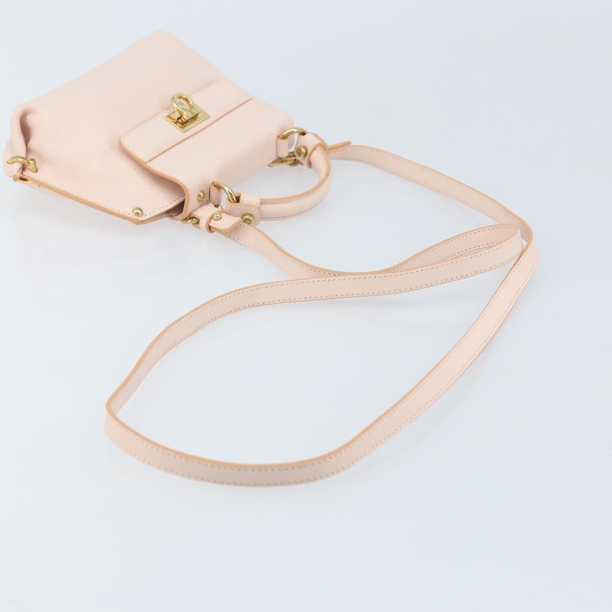 Salvatore Ferragamo Sofia Satchel Leather, Pink, Leather, Handbag