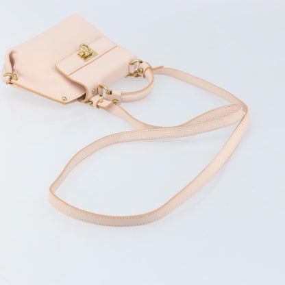 Salvatore Ferragamo Sofia Satchel Leather, Pink, Leather, Handbag