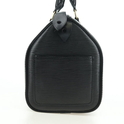 Louis Vuitton Speedy Epi Leather, Black, Leather, Handbag