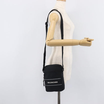 Balenciaga Sport Messenger Nylon, Black, Nylon, Handbag