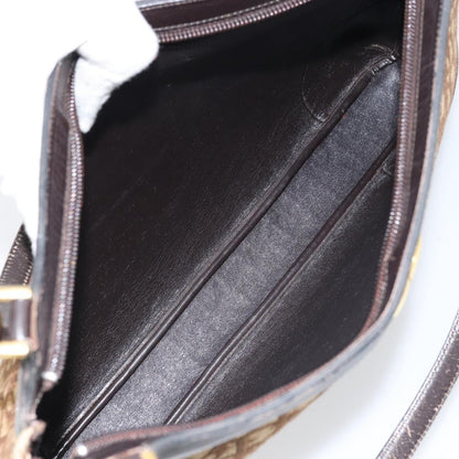 Christian Dior Trotter shoulder bag Canvas, BROWN, CANVAS, Shoulder bag