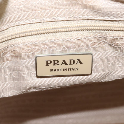 Prada Vintage Tote Tessuto, White, Nylon, Tote Bag