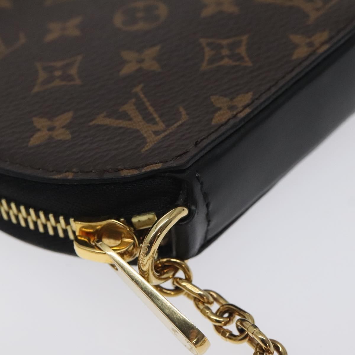 Louis Vuitton Boite Chapeau Coin Purse Monogram Canvas, Brown, Canvas, Clutch