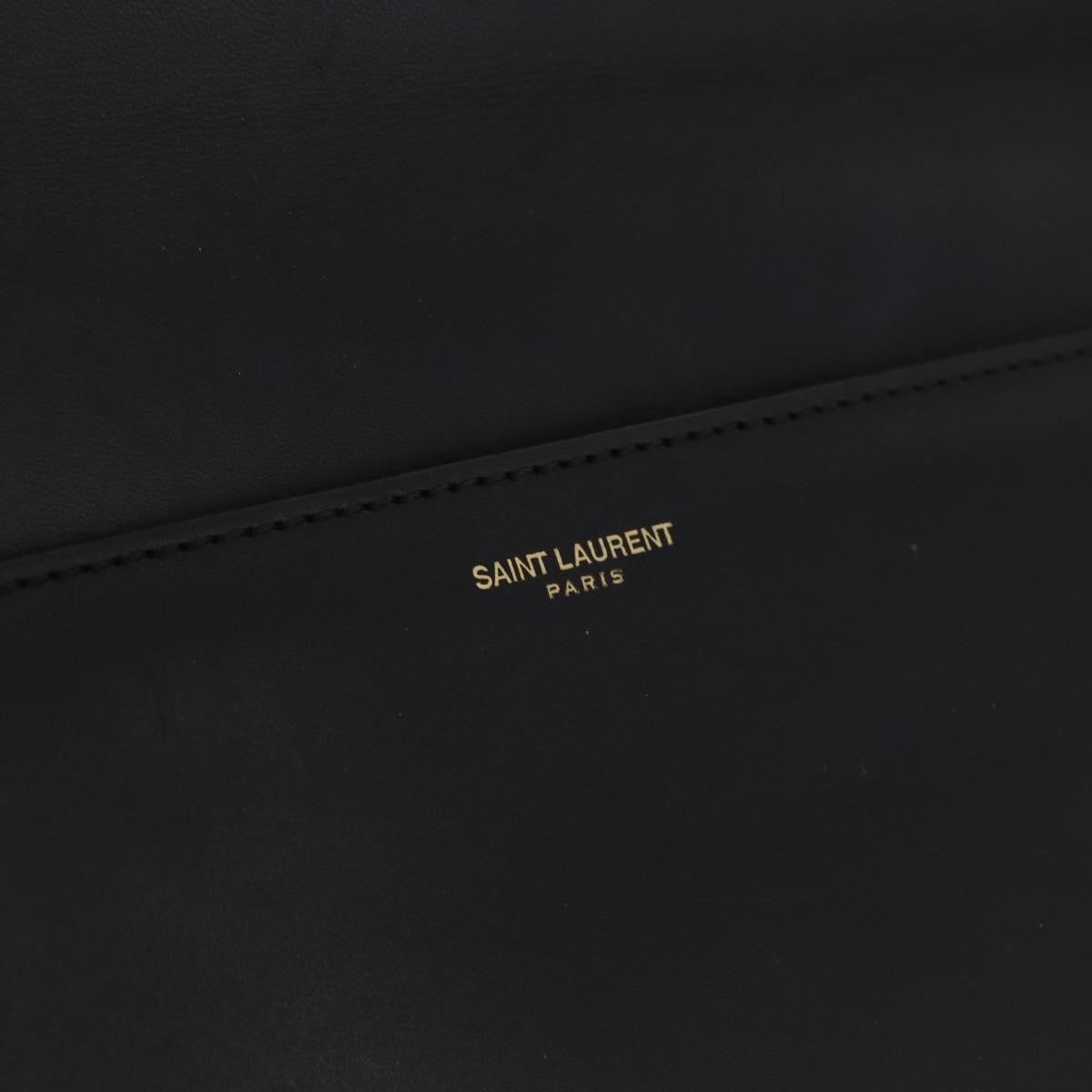 Saint Laurent Betty Leather, Black, Leather, Handbag