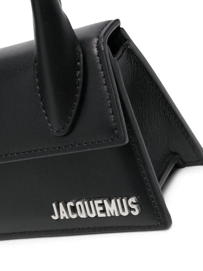Jacquemus Le Chiquito Mini Leather, Black, Leather, Handbag