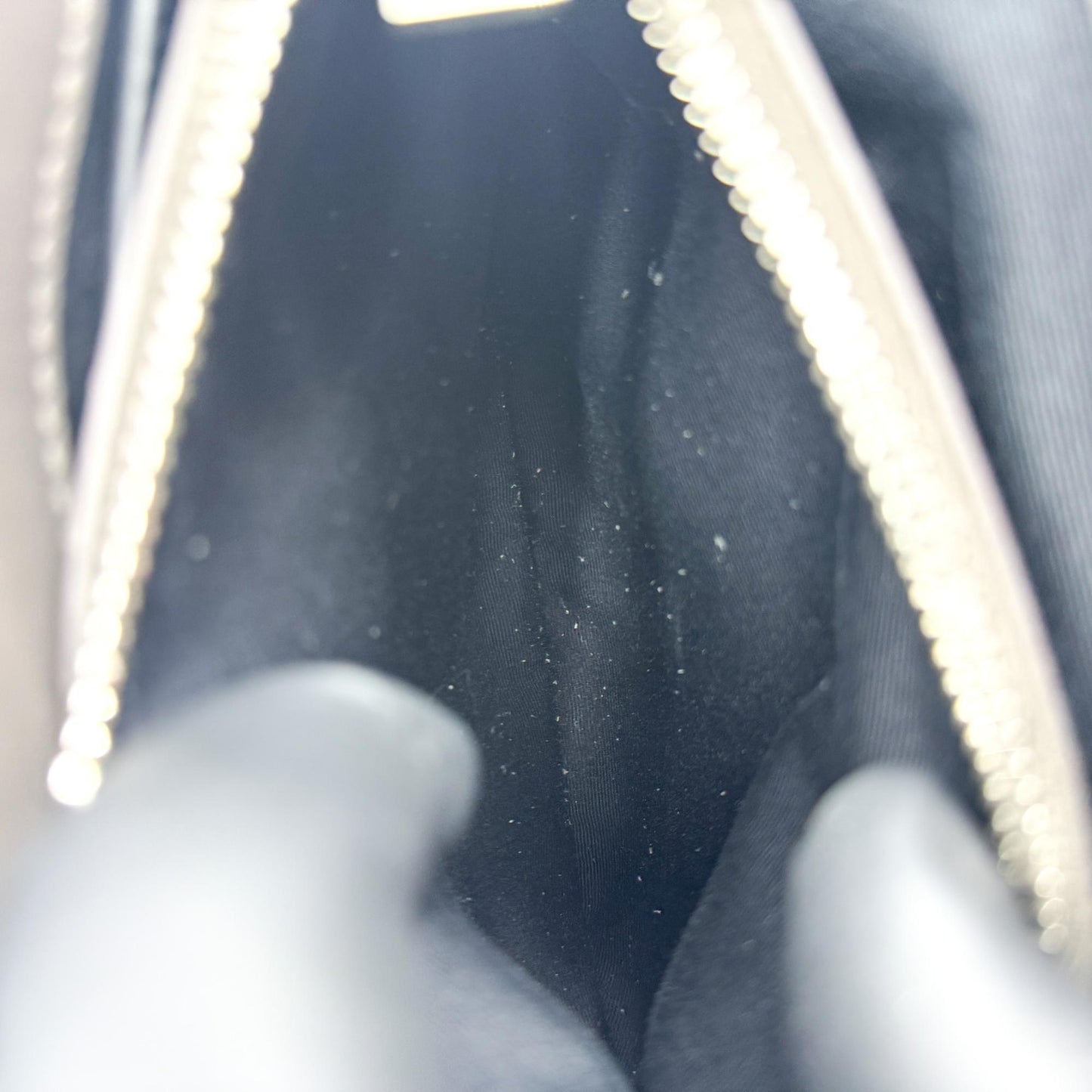 Saint Laurent LouLou Top Handle Matelasse Chevron Leather, Black, Leather, Handbag