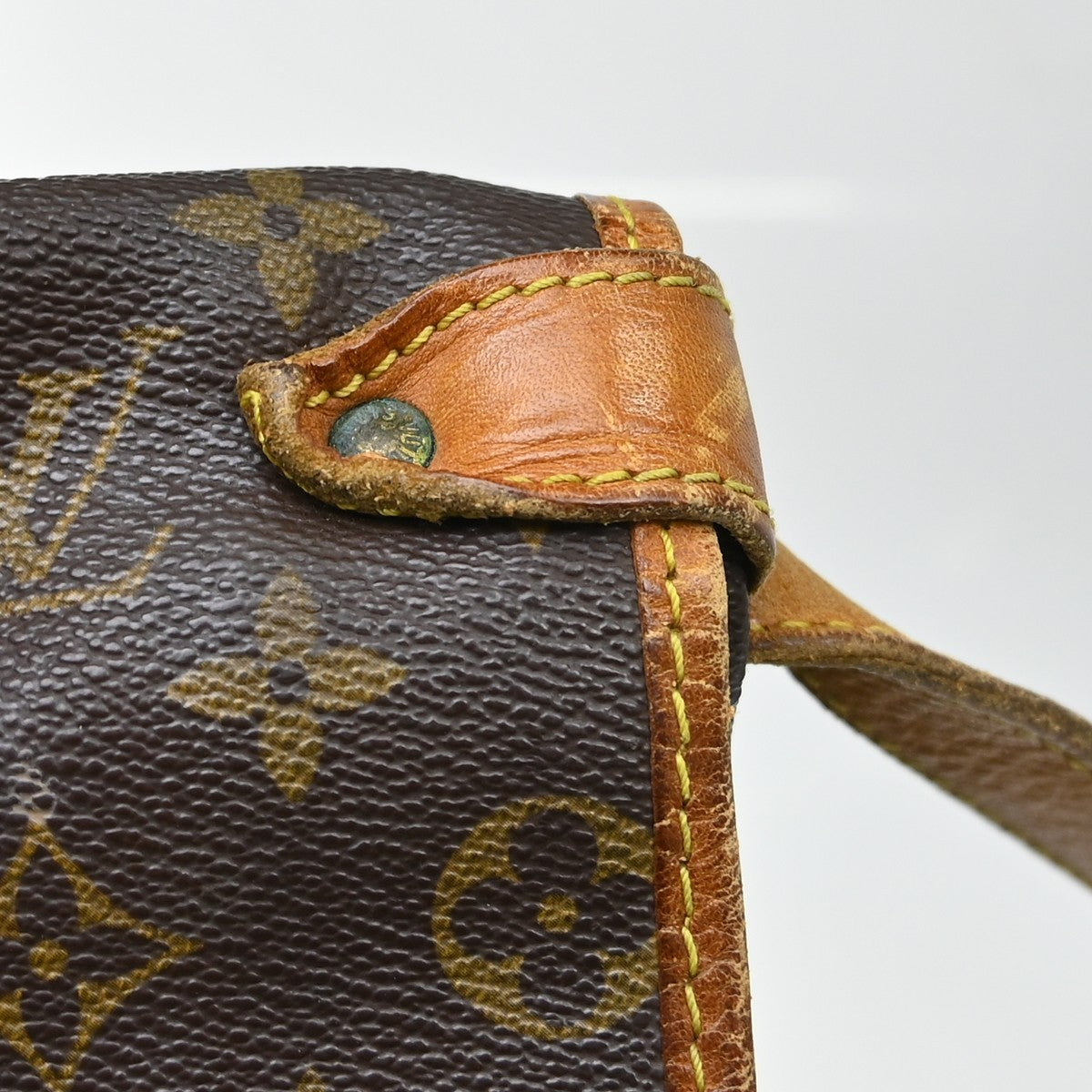Louis Vuitton Saumur Monogram Canvas, Brown, Canvas, Shoulder Bag