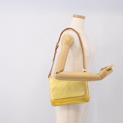 Louis Vuitton Thompson Street Monogram Vernis, Yellow, Patent Leather, Shoulder Bag