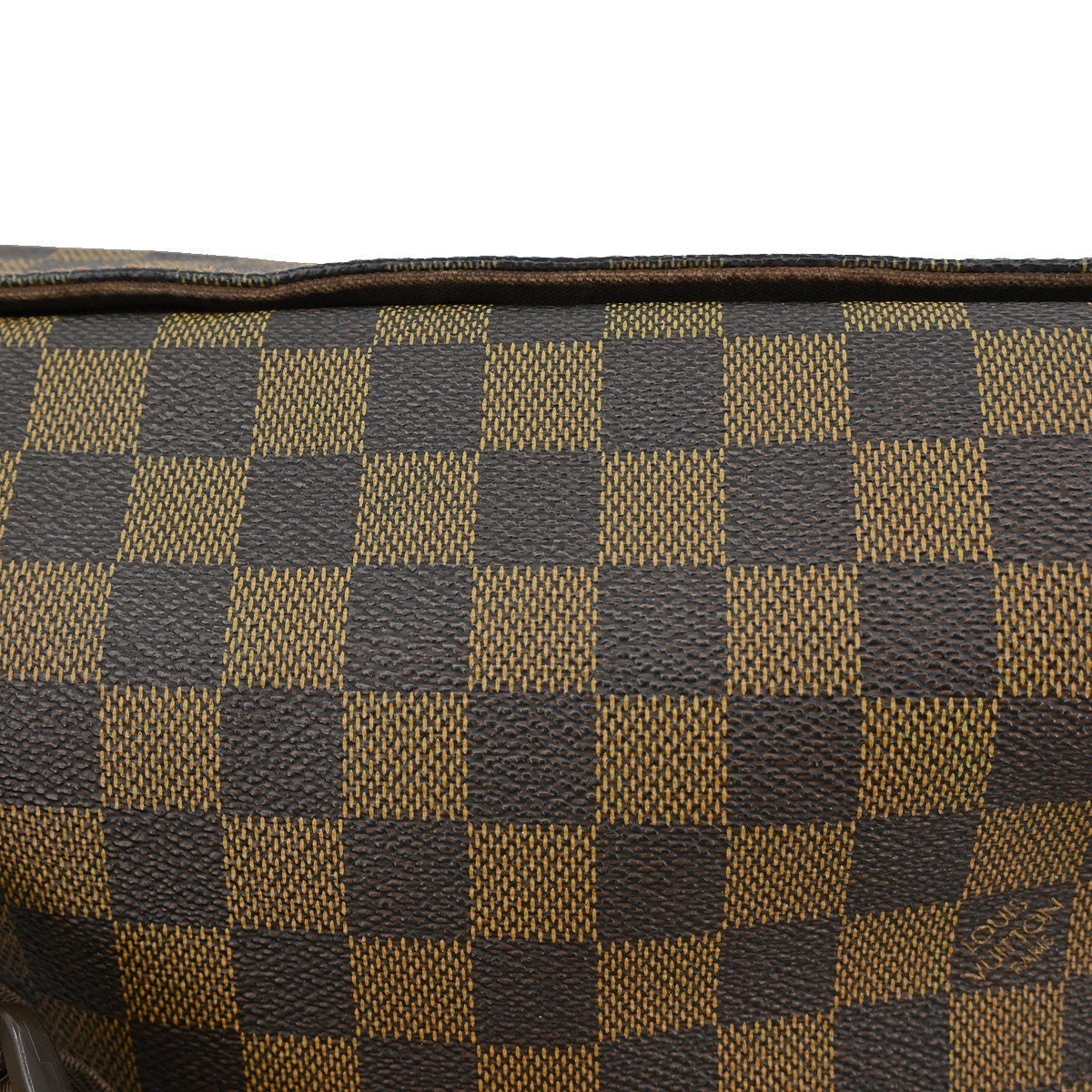 Louis Vuitton Naviglio Damier, Brown, Canvas, Shoulder Bag