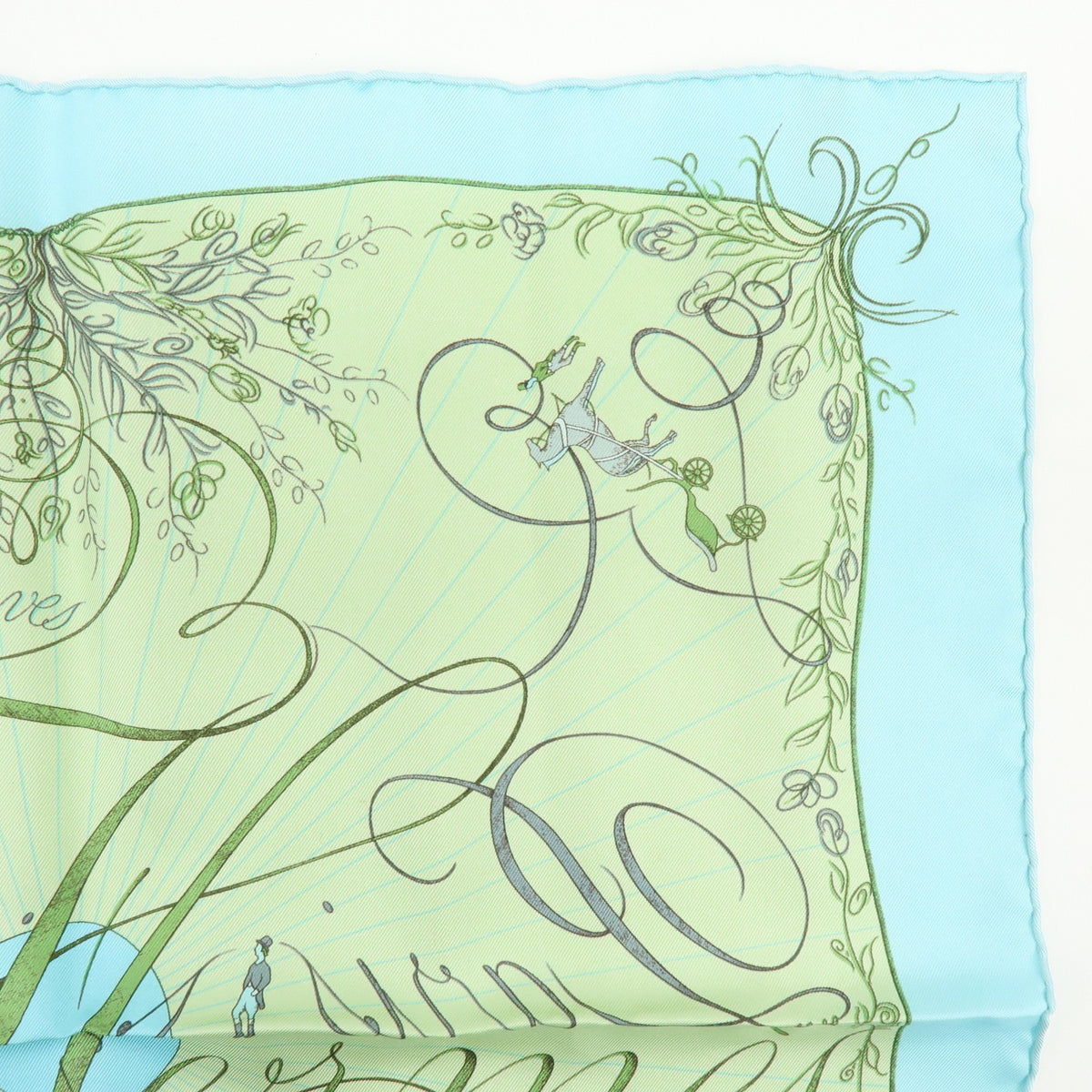 Hermes Carré 45 Les Capucines 100% Silk, Multicolour, Silk, Scarf