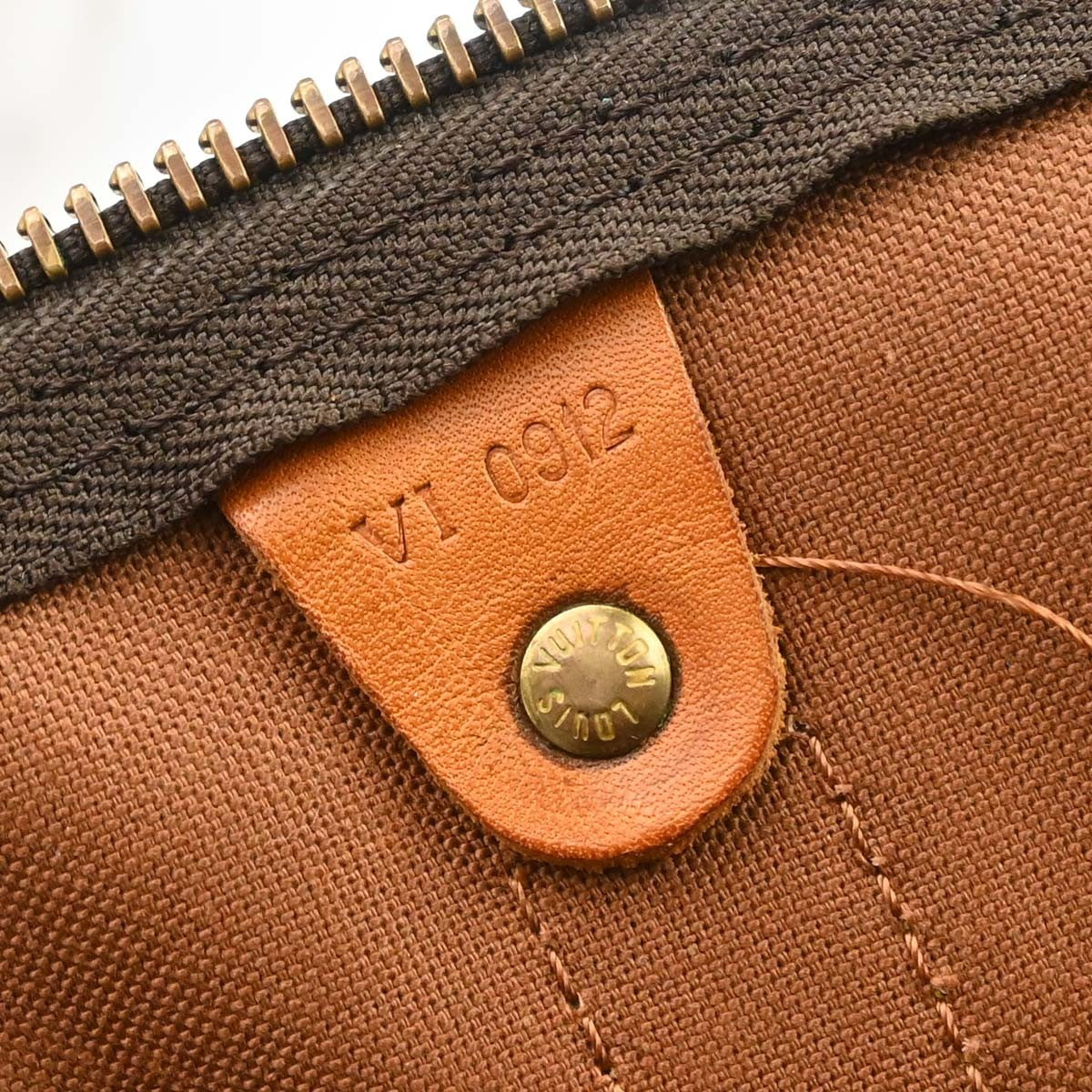 Louis Vuitton Keepall Monogram Canvas, Brown, Canvas, Travel Bag