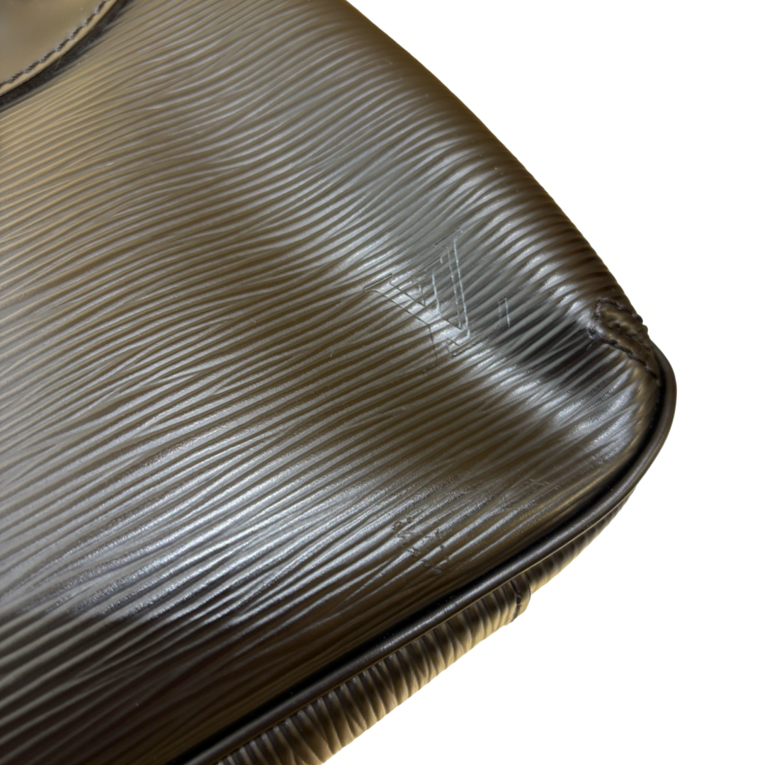 Louis Vuitton Epi Stretch Silver Fizz Epi Stretch, Black, Leather, Handbag