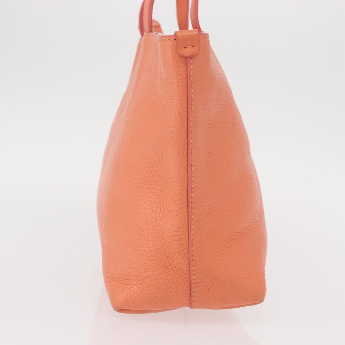 Salvatore Ferragamo Gancini Leather, Pink, Leather, Handbag