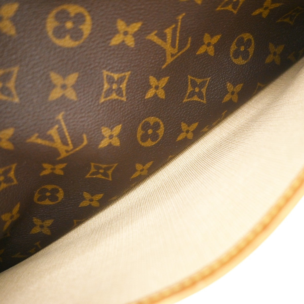Louis Vuitton Trouville Monogram Canvas, Brown, Canvas, Handbag