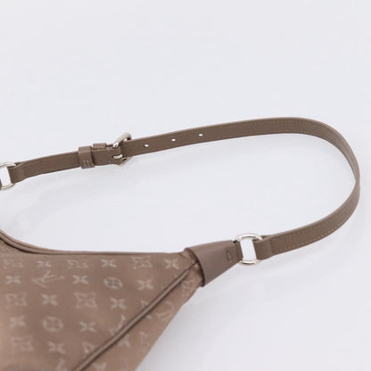 Louis Vuitton Boulogne Monogram Satin, Beige, Canvas, Handbag