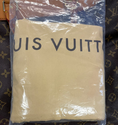 Louis Vuitton Alize Monogram, Brown, Canvas, Travel Bag