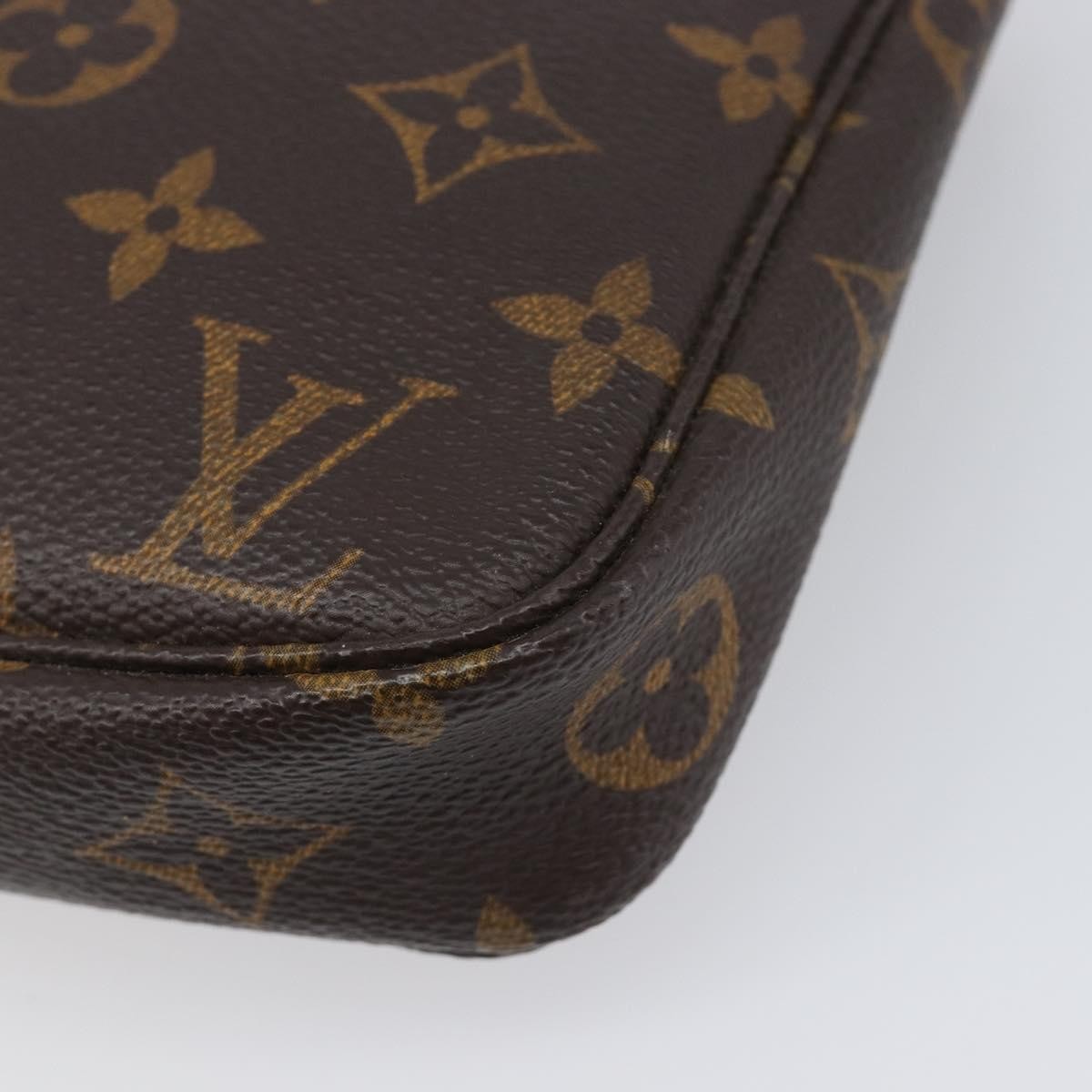 Louis Vuitton Pochette Accessoires NM Monogram Canvas, Brown, Canvas, Clutch